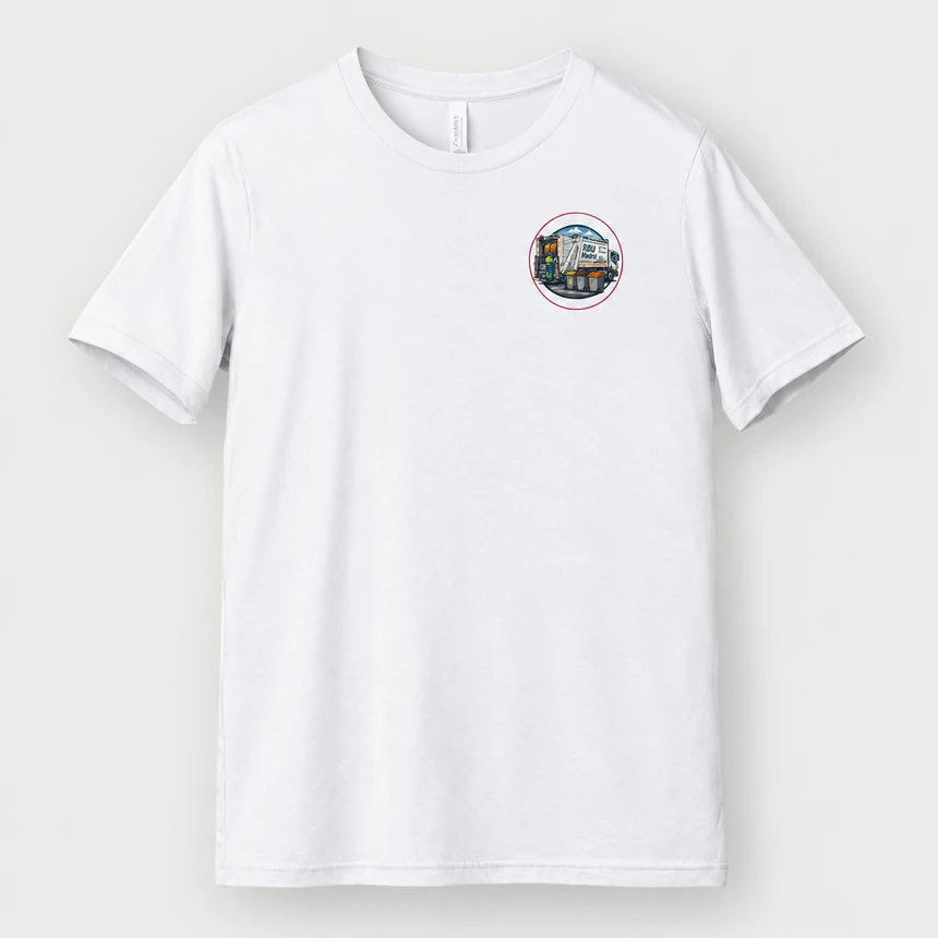 Camiseta blanca · Delantera