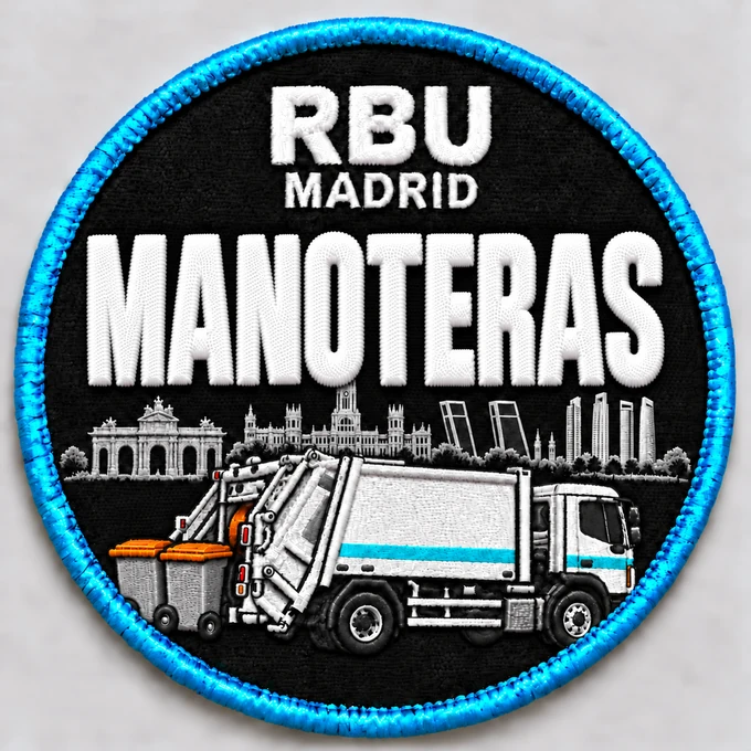 Diseño del parche Manoteras