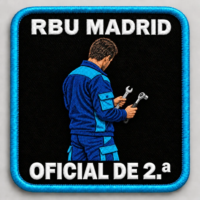 Diseño del parche Oficial de 2.ª